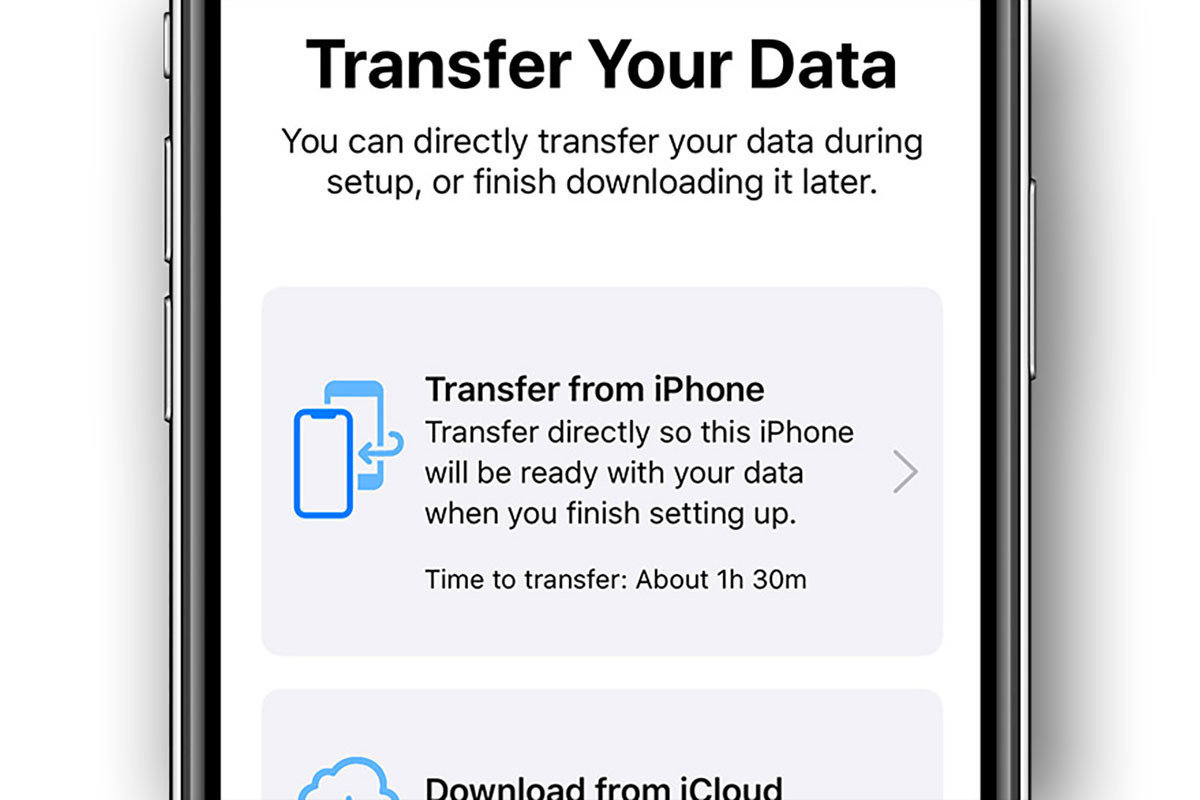 Iphone transfer.